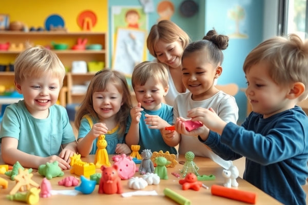 Como a Massa de Modelar Pode Estimular o Desenvolvimento de Crianças com Autismo