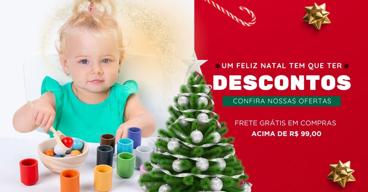 Promoção de Natal Brinquedos para Autismo