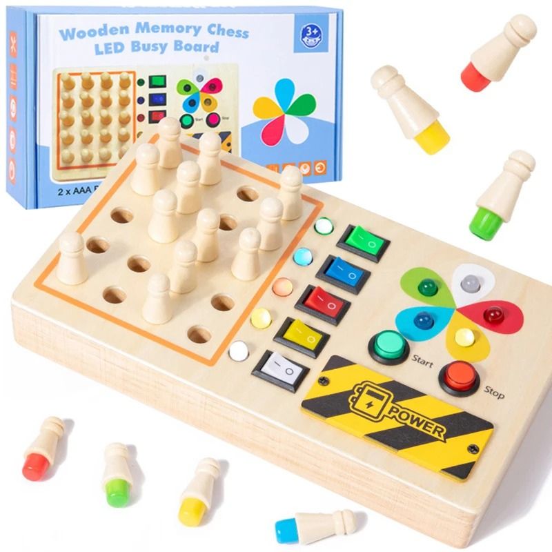Painel Sensorial Infantil 2 em 1