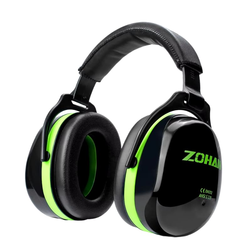 Abafador de Ruído para Autismo Tipo Concha - 28db Verde