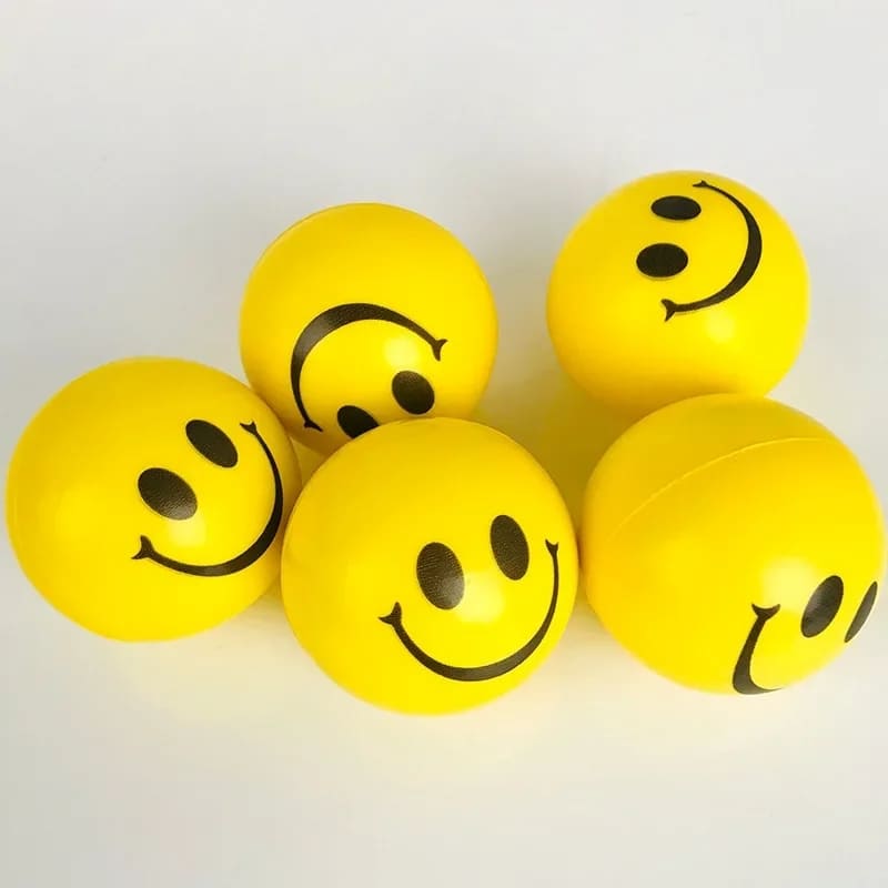 Brinquedo Anti Stress Smile Amarelo