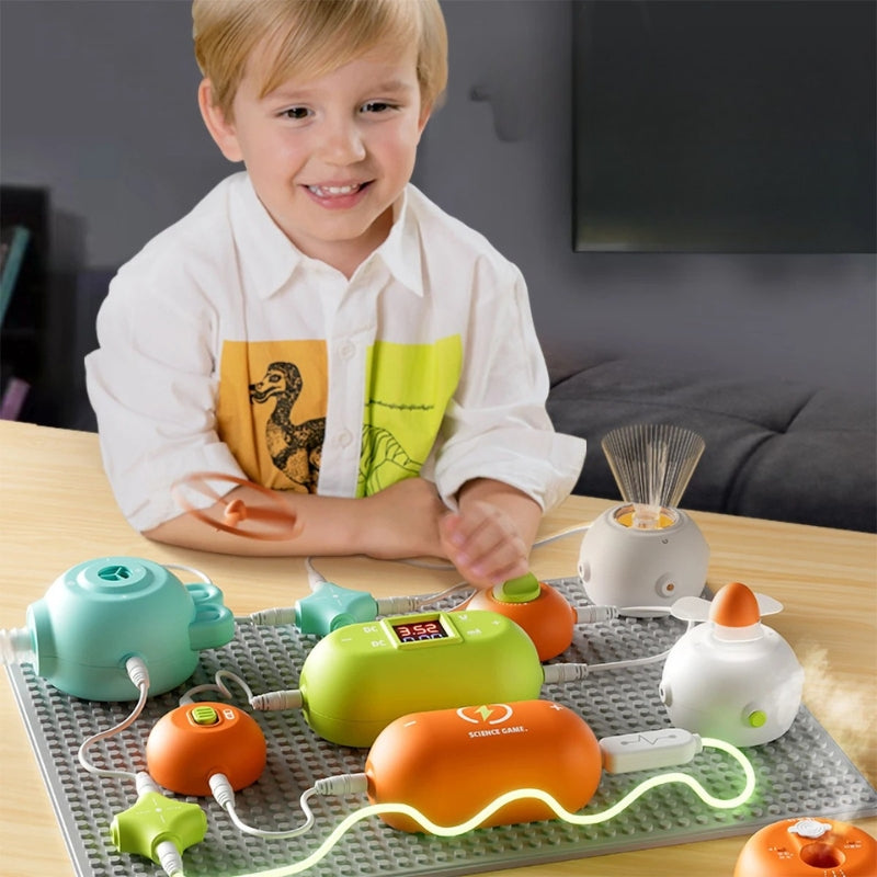 Brinquedo Educativo de Ciência - Exploração de Circuitos