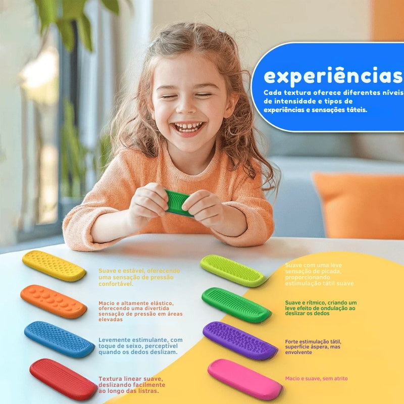 Tira de Silicone Fidget Anti Stress