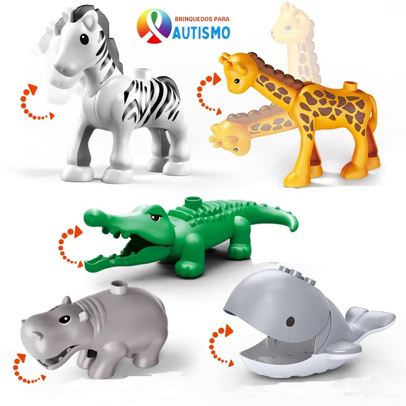 Animais da Fazenda 26 Peças Brinquedo
