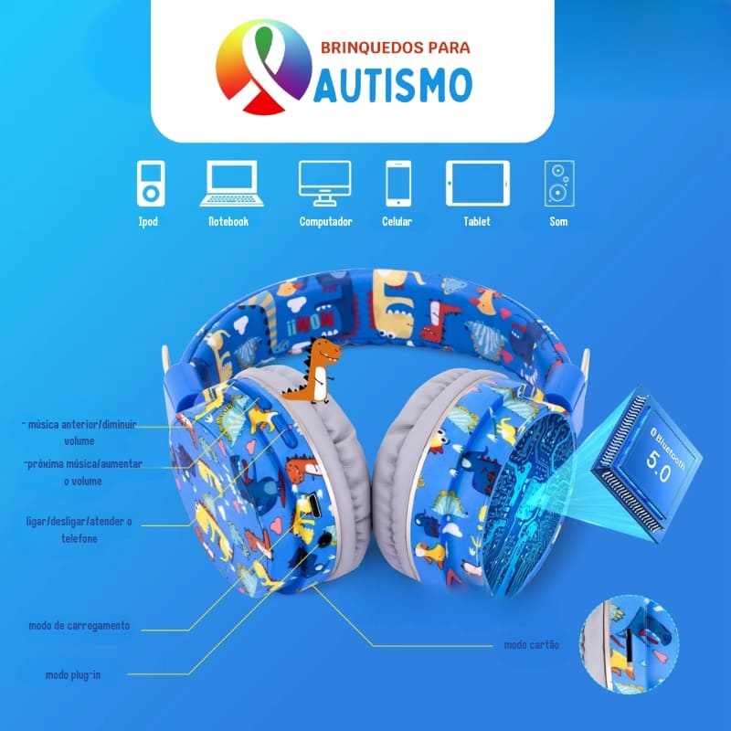 Fone de Ouvido Infantil