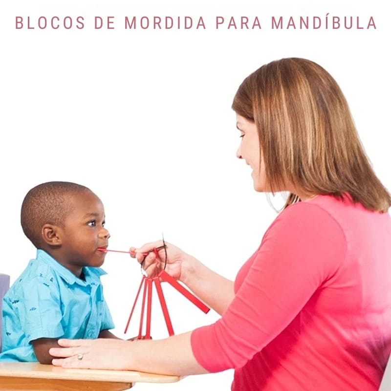 Mordedor Sensorial 6 Peças - Brinquedo para Autismo