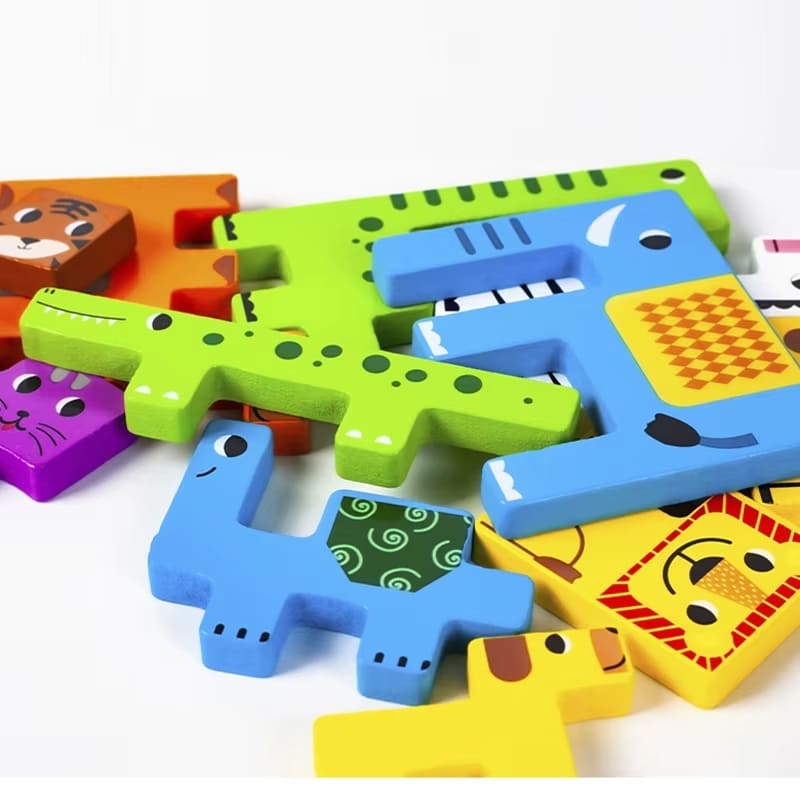 Quebra Cabeça Autismo Brinquedos