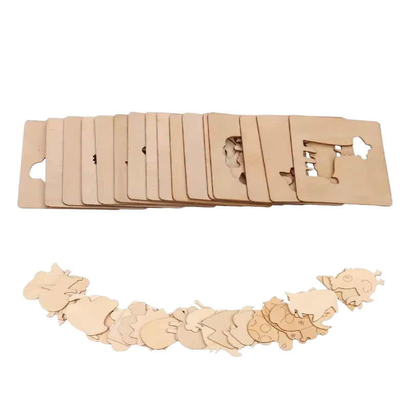 Brinquedo Montessori Kit - Peças de Pintura e Artesanato