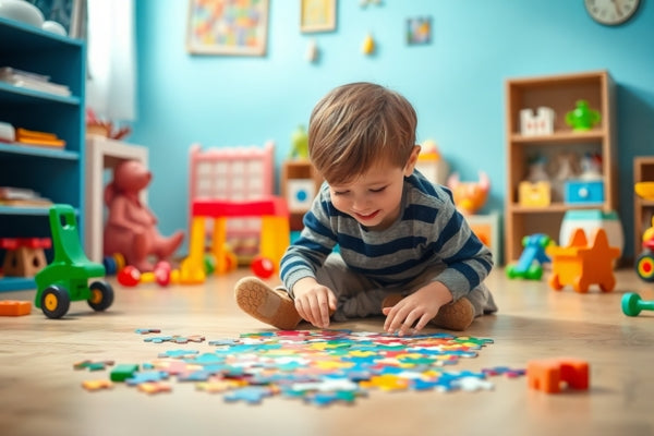 Quebra-Cabecas para Crianças Autistas