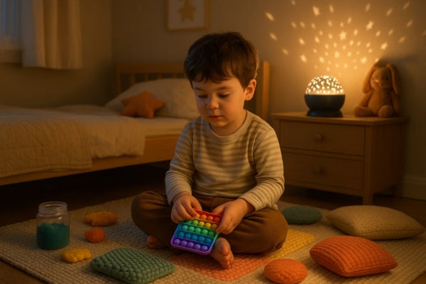 Quais Brinquedos Sensoriais Acalmam Crianças com TEA?