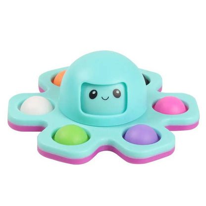 Fidget Spinner Interativo Sensorial Polvo