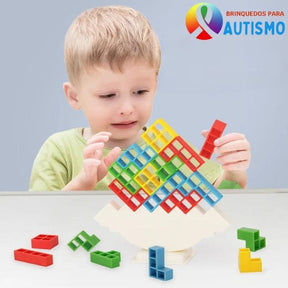 Jogo Torre de Equilíbrio Tetris Educativo