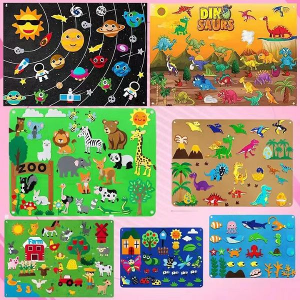 Brinquedo Educativo Mural Interativo Montessori