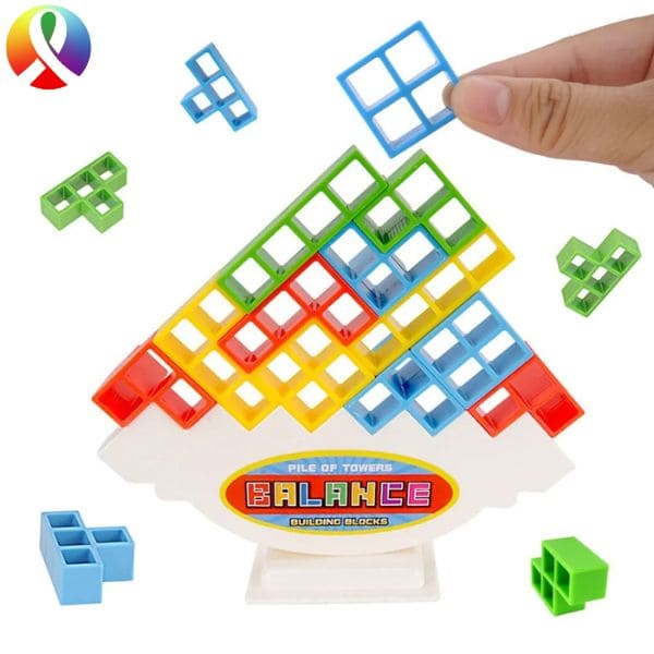 Jogo Torre de Equilíbrio Tetris Educativo