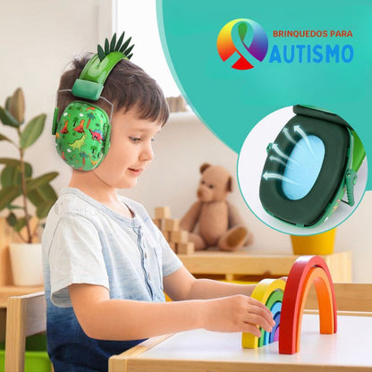 Abafador de Ruído Infantil Modelo SONIC