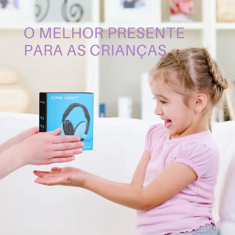 Abafador de Ouvido Infantil Modelo EarMuffs