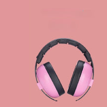 Abafador de Ouvido para Bebê Modelo EarMuffs Rosa