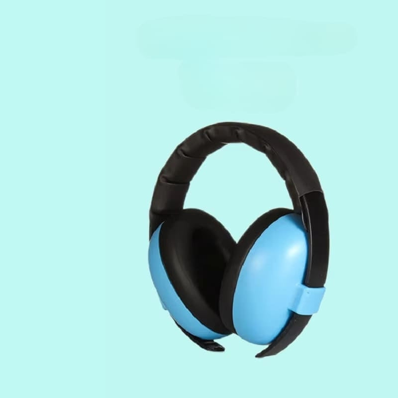 Abafador de Ouvido para Bebê Modelo EarMuffs Azul