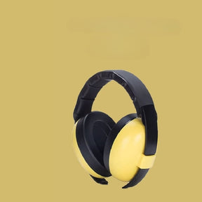 Abafador de Ouvido para Bebê Modelo EarMuffs Amarelo