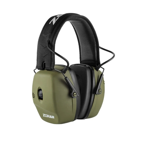 Abafador de Ruído 30dB Adulto Zohan Modelo Pro Verde