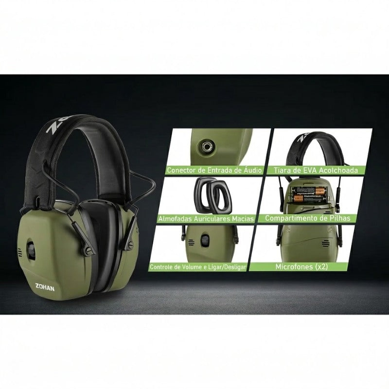 Abafador de Ruído para Autista