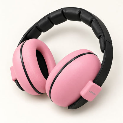 Abafador de Ruído Infantil Sereno – Ajustável Rosa