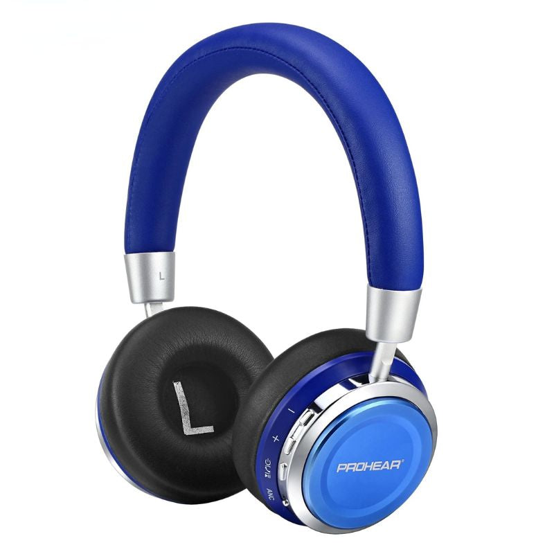 Abafador de Ruído Infantil com Cancelamento Ativo CalmKid Azul 