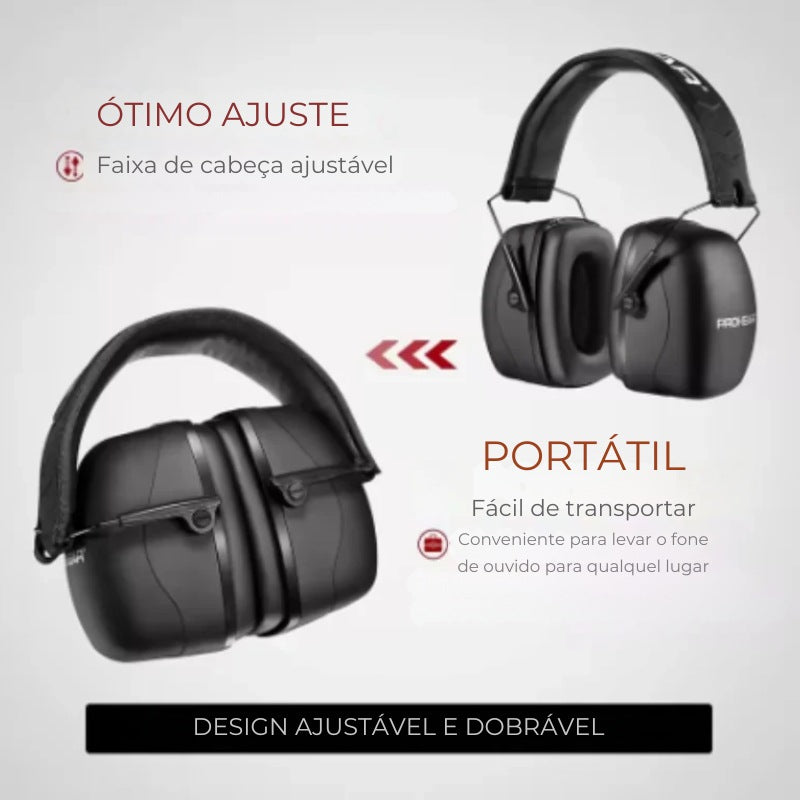 Abafador de Ruído NRR 30dB