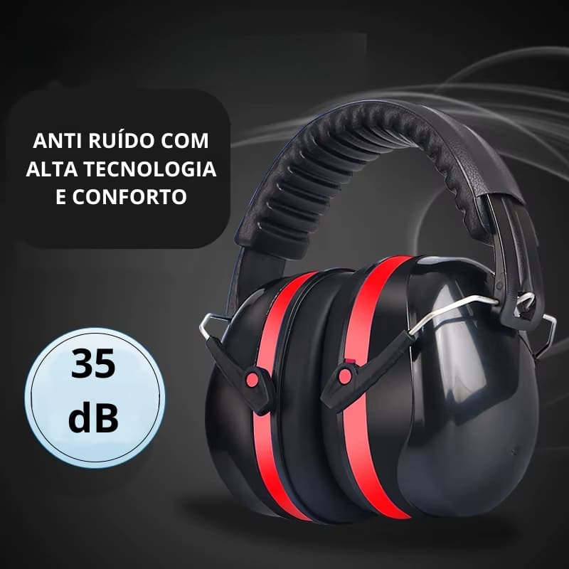 Abafador de Ruído para Autismo 35dB