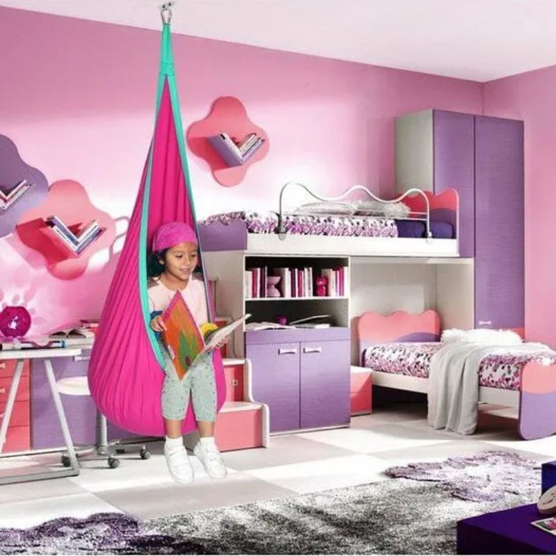 Balanço Sensorial Infantil Ninho de Teto 