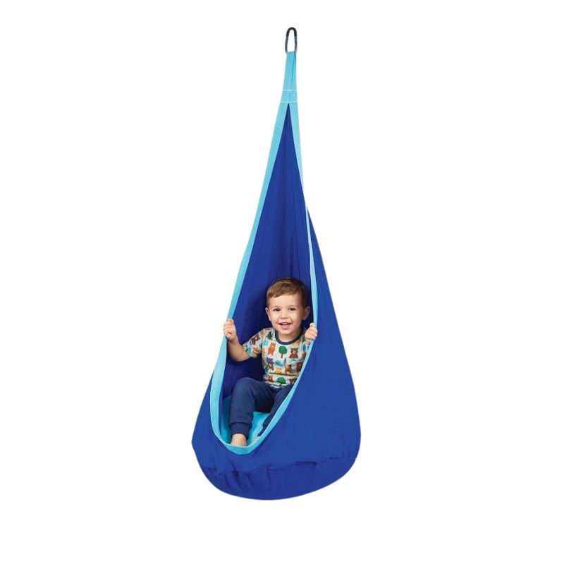Balanço Sensorial Infantil Ninho de Teto para Autorregulação e Conforto