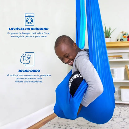 Balanço Sensorial Infantil Modelo Casulo 