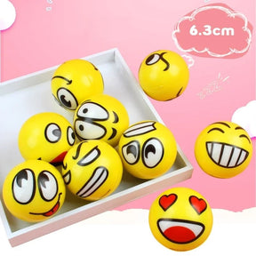 Brinquedo Anti Stress - 6 Bolinhas de Espuma Divertidas
