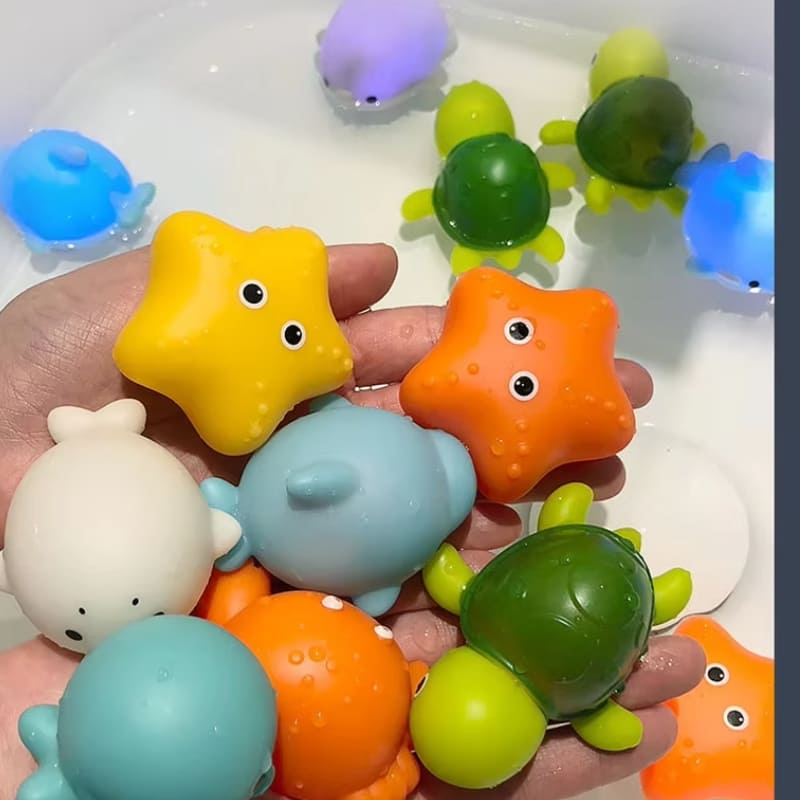 Brinquedo com Água - Animais Aquáticos 