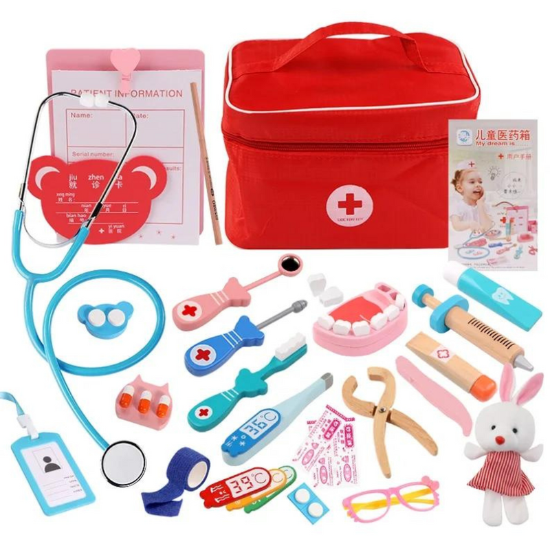 Brinquedo Educativo Kit Médico - 3 a 6 anos - Loja Brinquedos Para Autismo 4