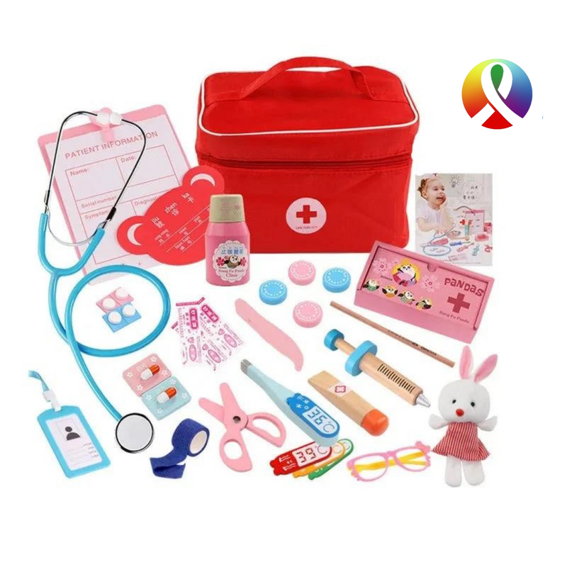 Brinquedo Educativo Kit Médico - 3 a 6 anos - Loja Brinquedos Para Autismo 1