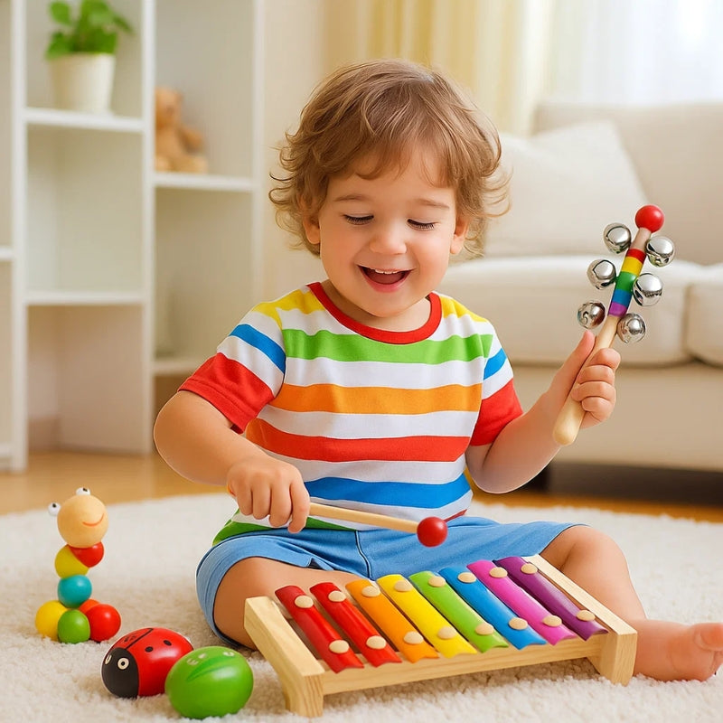 Brinquedo Montessori Kit Musical 