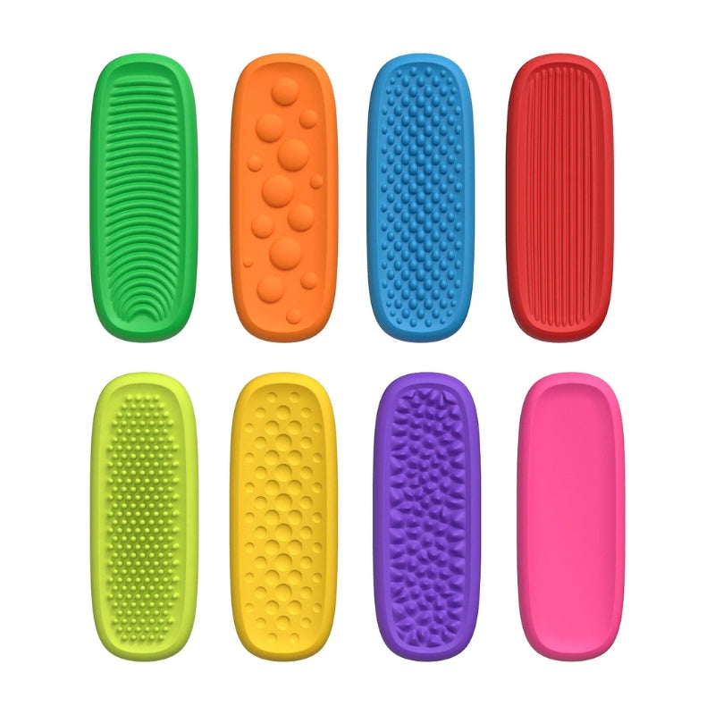 Brinquedo Sensorial Tira de Silicone Fidget Anti Stress
