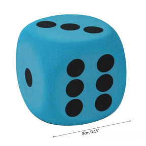 Brinquedo Educativo Infantil - Dado de Espuma Grande Medidas