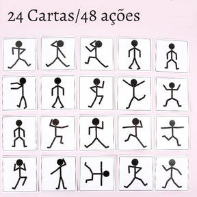 Boneco + 24 Cartas