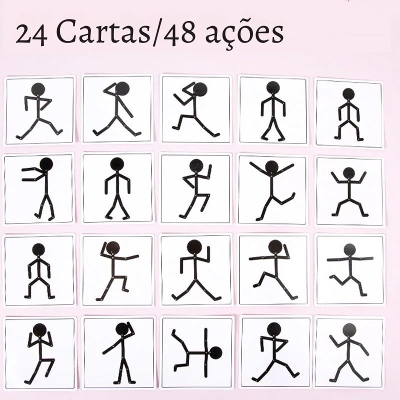 Boneco + 24 Cartas