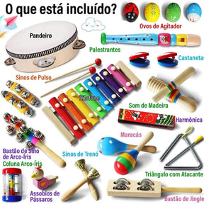 Brinquedo Montessori Musical