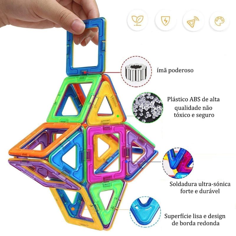 Brinquedo de Montar Construção Criativa
