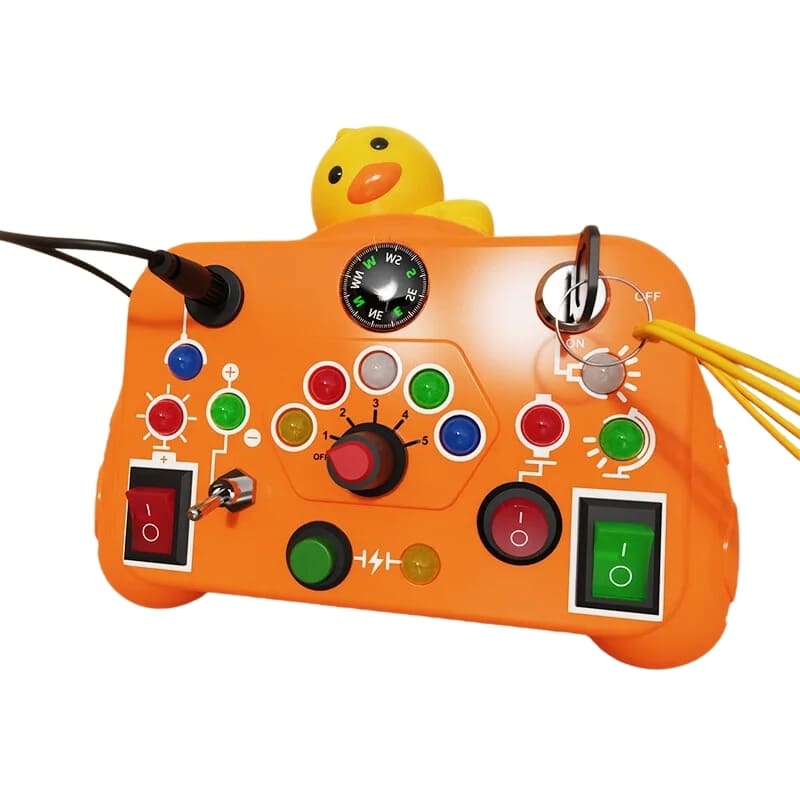 Brinquedos Montessori Sensorial Laranja