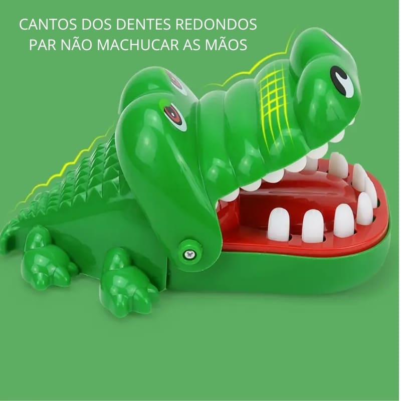 Crocodilo Mordedor - Brinquedo de Criança