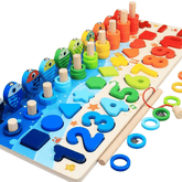 Quebra Cabeça de Madeira Educacional Montessori