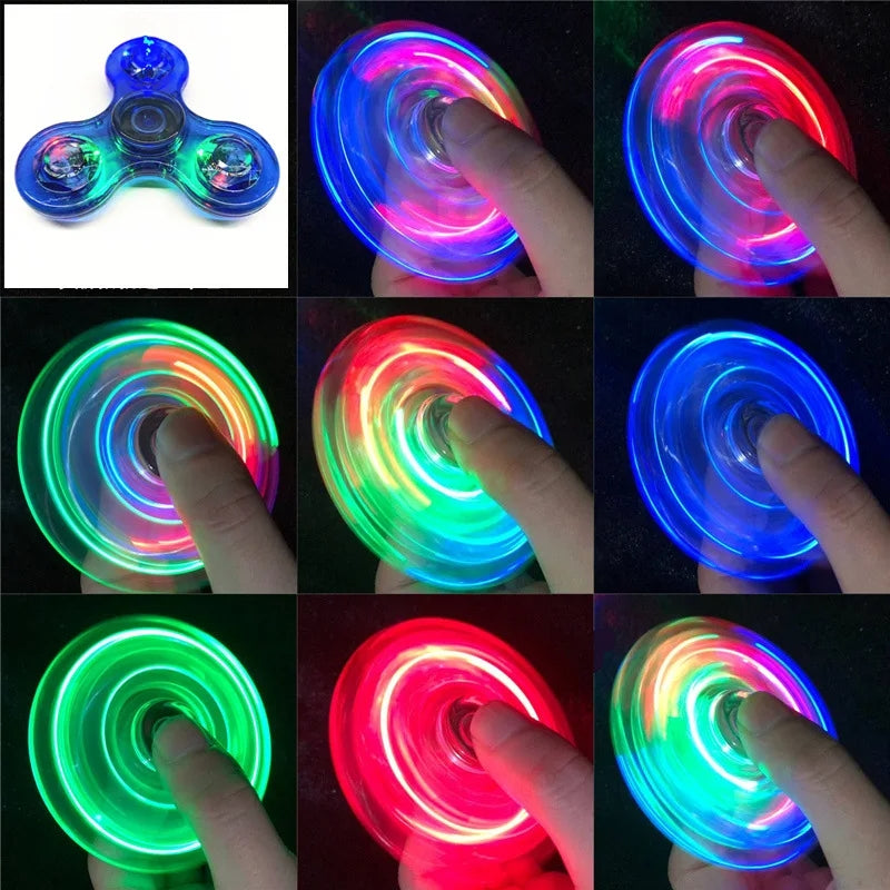 Fidget Spinner LED - Luminoso