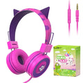 Fone De Ouvido Infantil com Fio - 85db Roxo