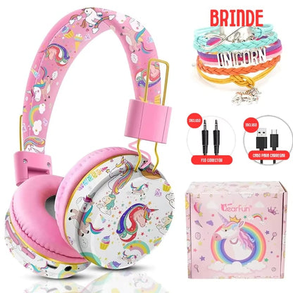 Fone de Ouvido Unicornio