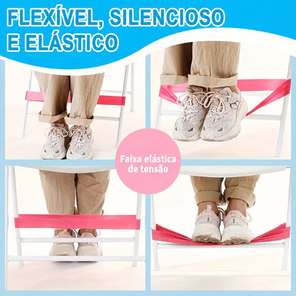 Kit com 5 Faixas Elásticas Sensoriais para Cadeira Infantil